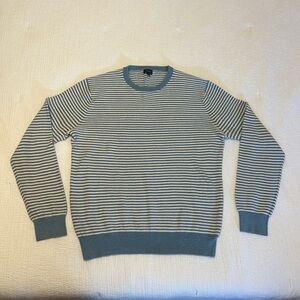 J Crew Striped Sweater - Large